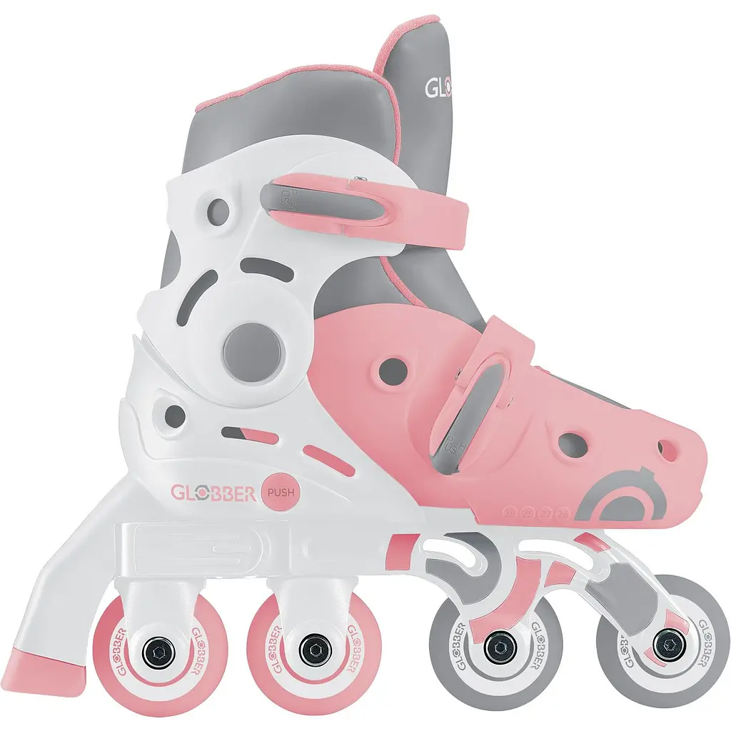 Роликові ковзани Globber Learning Skates 2 в 1 р.26-29 пастельно-рожеві (780-210) - фото 6