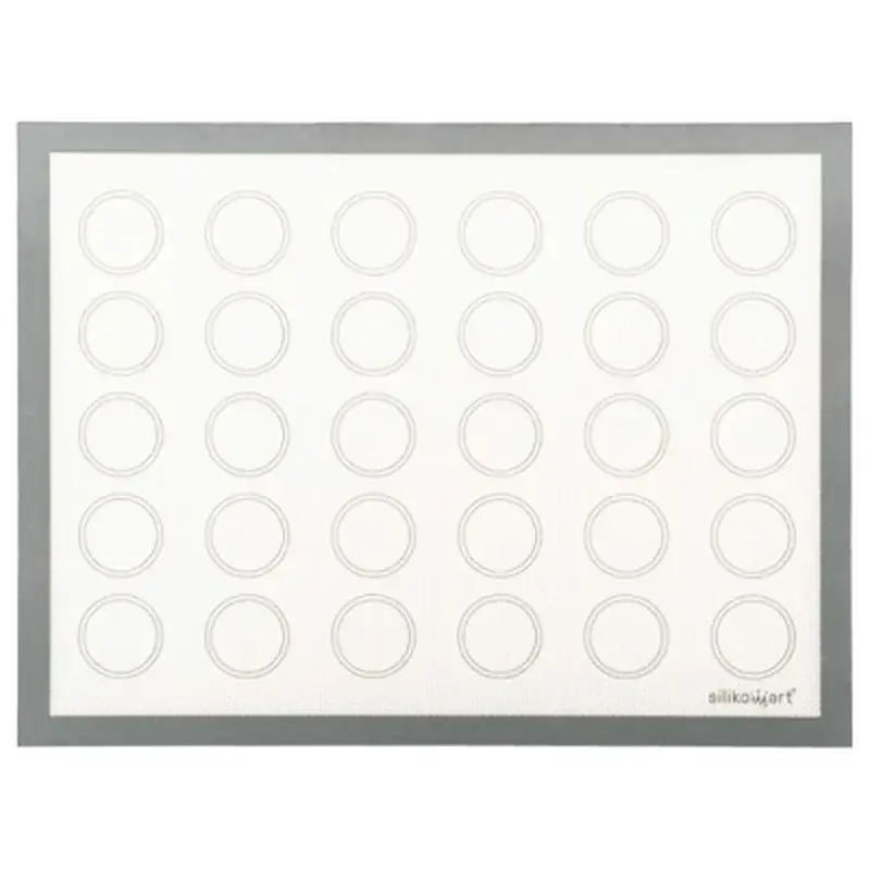 Кондитерський килимок Silikomart серія "Silikon Mats" для макаронс 58,3x38,4 см (FIBERGLASS 60x40)