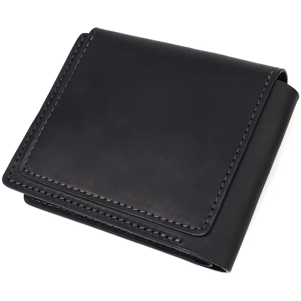 Кожаный кошелек Grande Pelle 11.5х9х1.5 см acs0028489 - фото 2