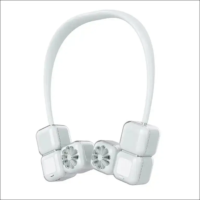 Вентилятор на шию Ice Cube LY-955 • Персональний USB-вентилятор з потужним обдуванням і безшумною роботою - фото 2