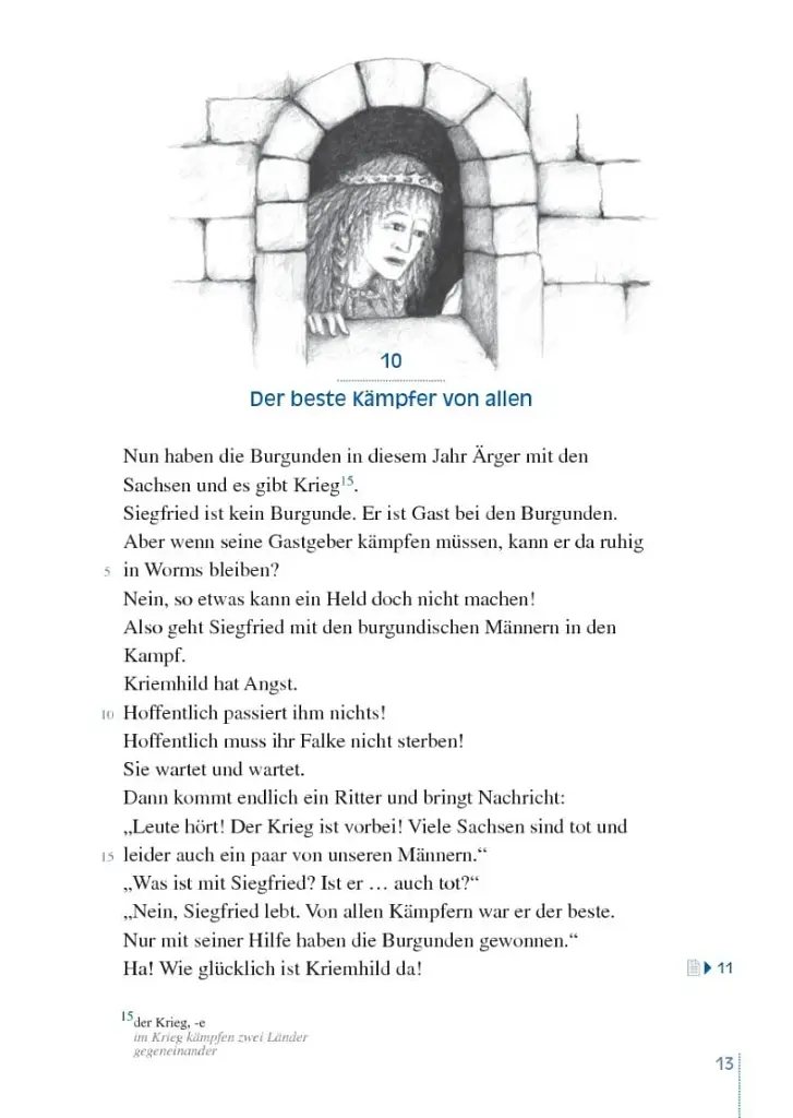 Siegfrieds Tod. Leseheft + CD - фото 12