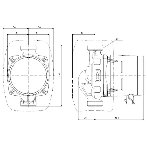 Циркуляційний насос Grundfos Alpha3 25-40 130 (99371952) - фото 9