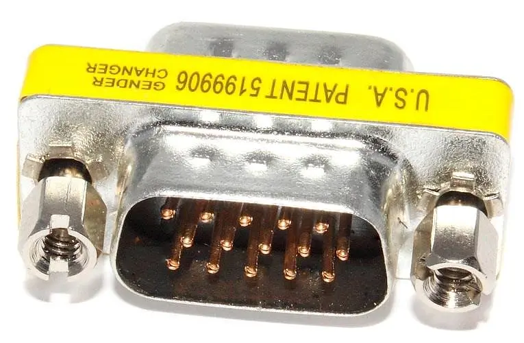 Адаптер-коннектор Adapter Vga AM-AM Вга папа-папа - фото 3
