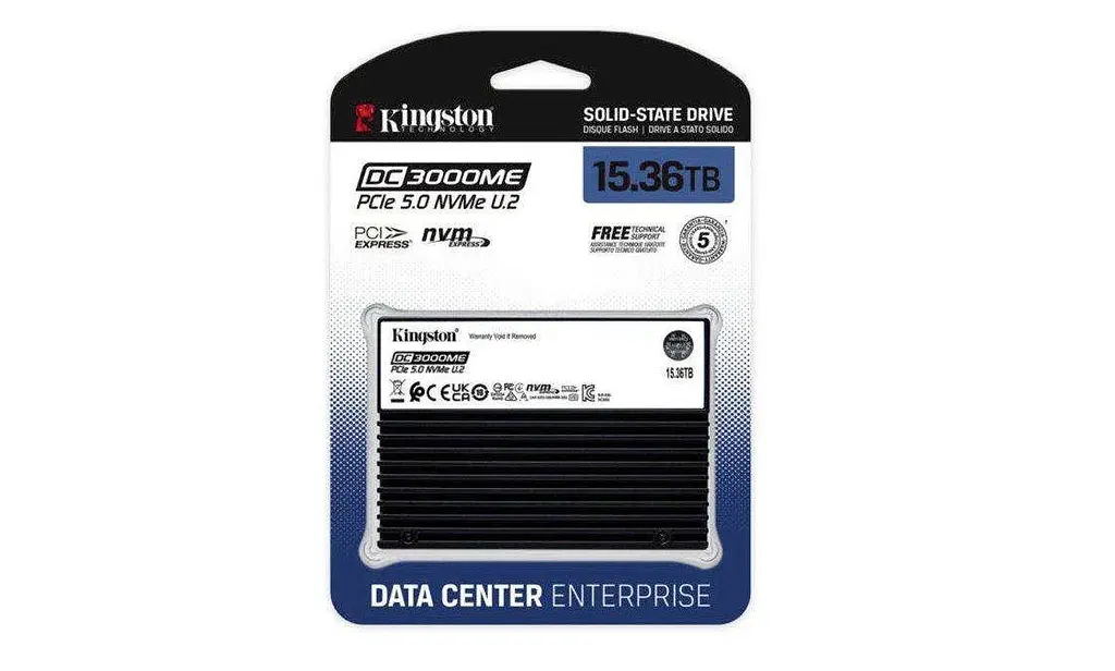 SSD диск Kingston DC3000ME 15,36 ТБ (SEDC3000ME/15T3) - фото 3