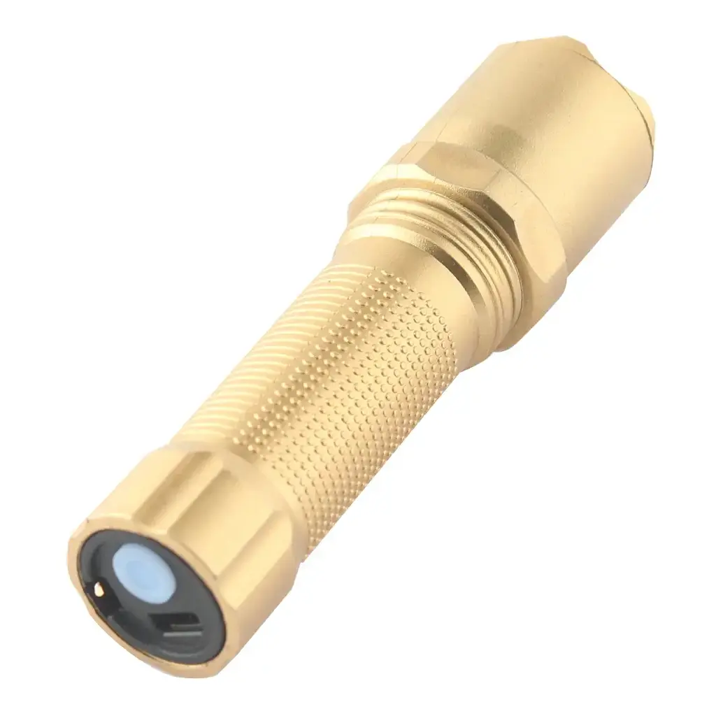 Ліхтар Quantum Minik gold 3W LED з USB (QM-FL1044) - фото 2