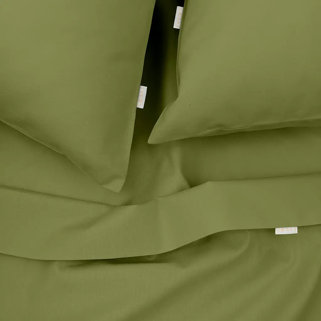 Набір наволочок Cosas Avocado set 40х60 см оливковий (SetPillow_74RanforsAvocado_40х60) - фото 3