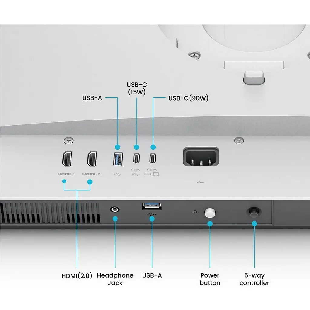 Монитор BenQ 31.5` MA320U (9H.LMXLB.QBE) [147891] - фото 6