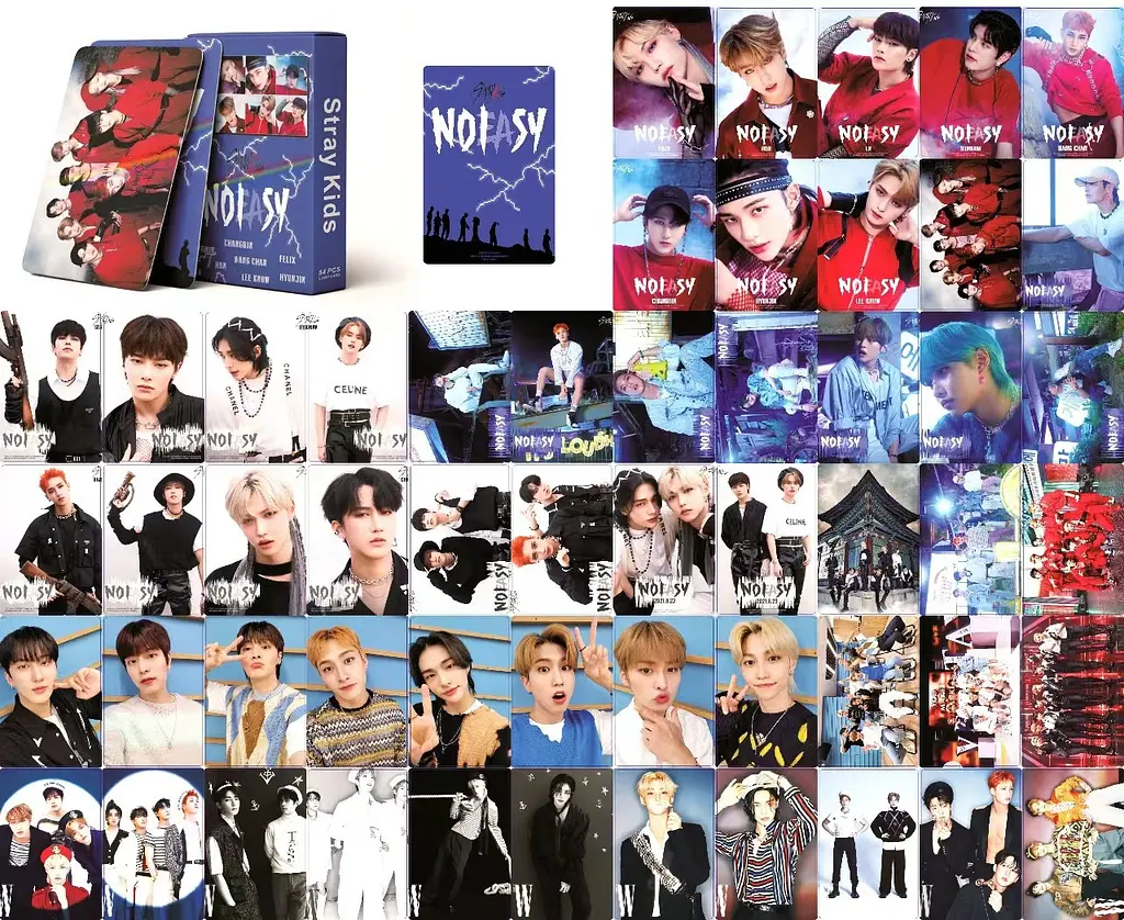 Ломо Карти Lomo Card China Stray Kids / SKZ Стрей Кідс голографічні СС C SK 27 - фото 2