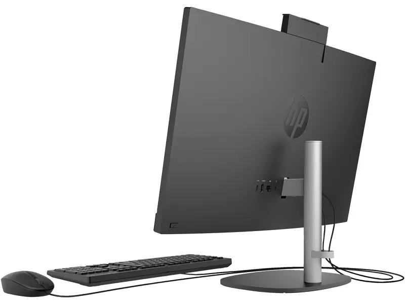 Компьютер персональный HP моноблок 240-G10 23,8' FHD IPS AG Intel i5-1335U 8GB F512GB UMA WiFi кл+м 3р DOS черный (885M8EA) - фото 4