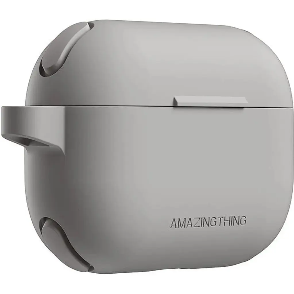 Чехол AmazingThing Omni GripClip Case для Airpods Pro 2 Titan Grey [131667] - фото 2