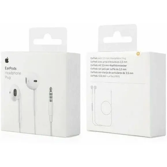 Гарнітура Foxconn для Apple iPhone 6/5S/5C EarPods навушники конектор 3.5 мм - фото 2