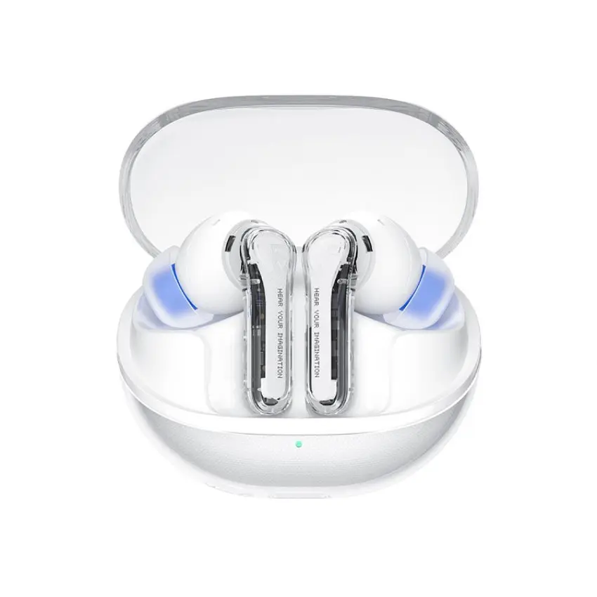 Навушники бездротові SoundPEATS Clear TWS стерео гаранітура в кейсі біла - фото 2