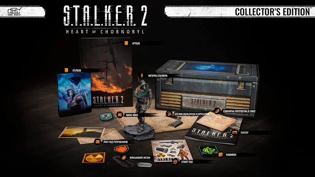 Гра S.T.A.L.K.E.R. 2: Heart of Chornobyl Collector's Edition (No game) (1155757) - фото 15
