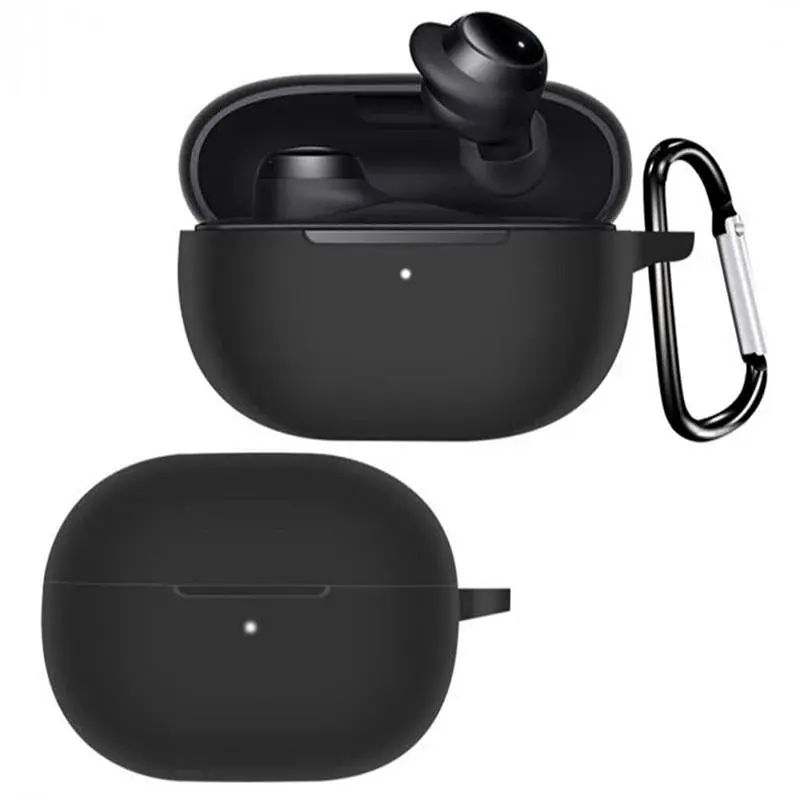 Чохол для навушників BeCover Silicon для Xiaomi Redmi Buds 3 Lite Black (707468) - фото 2