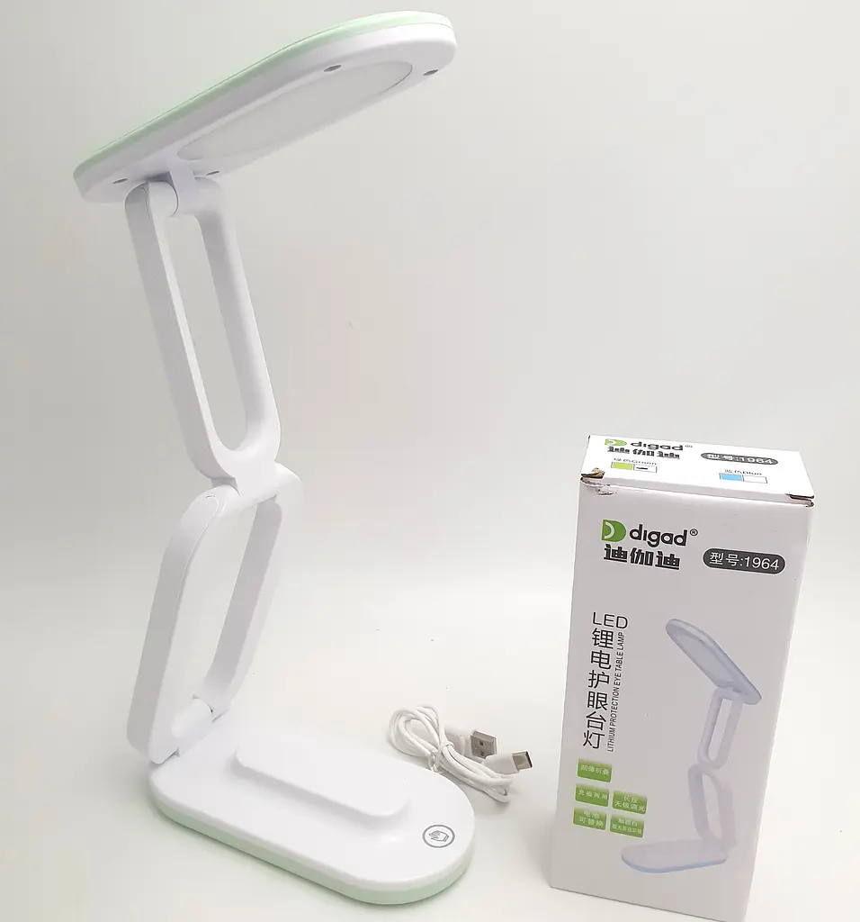 LED-лампа трансформер 30 см сенсорна світлодіодна 4 W настільна акумуляторна (знімний 18650 3000 mAh) 3000–6000 K Digad 1964