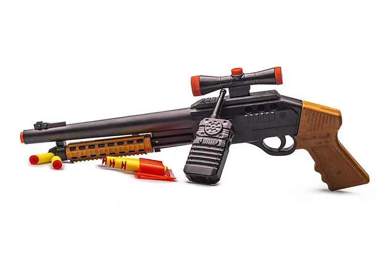 Іграшковий дробовик "Bodyguard" з м'якими кулями Golden Gun 921GG - фото 4