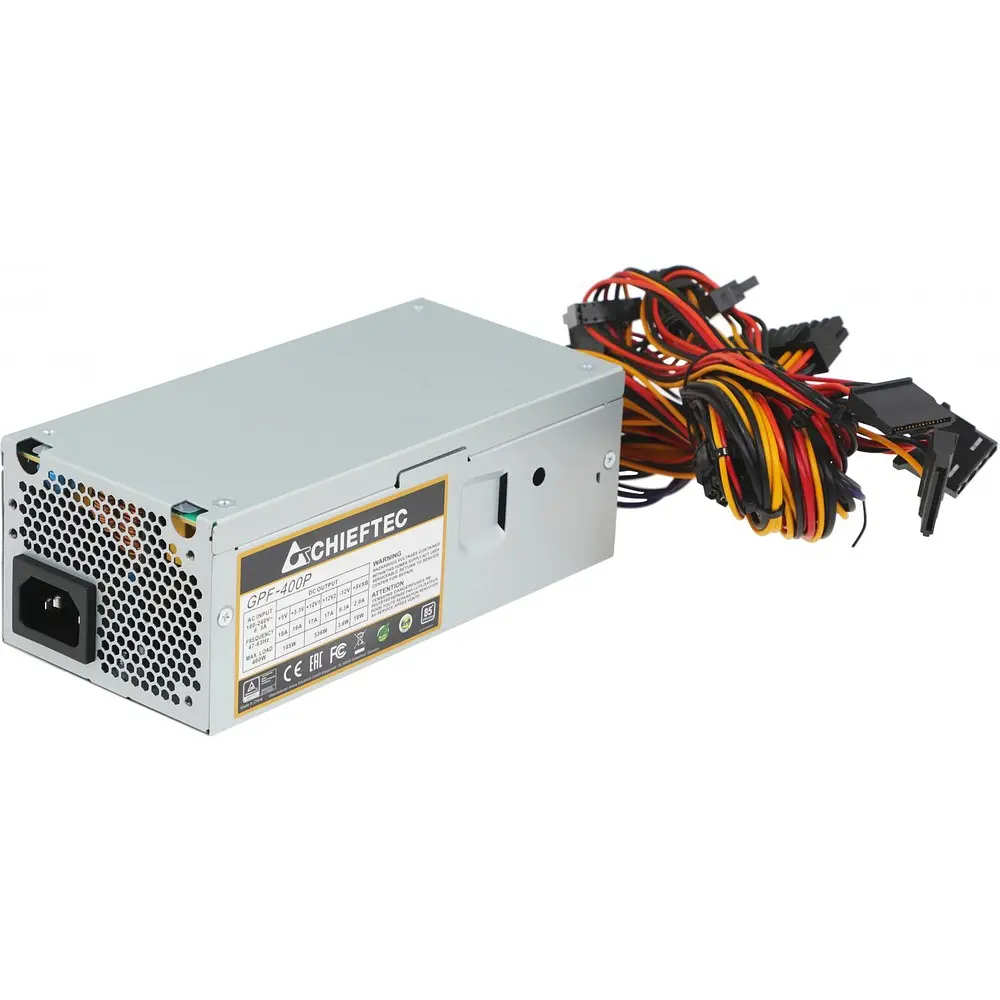 Блок живлення 400W Chieftec SMART GPF-400P 80 mm fan, >85%, TFX, bulk - фото 2