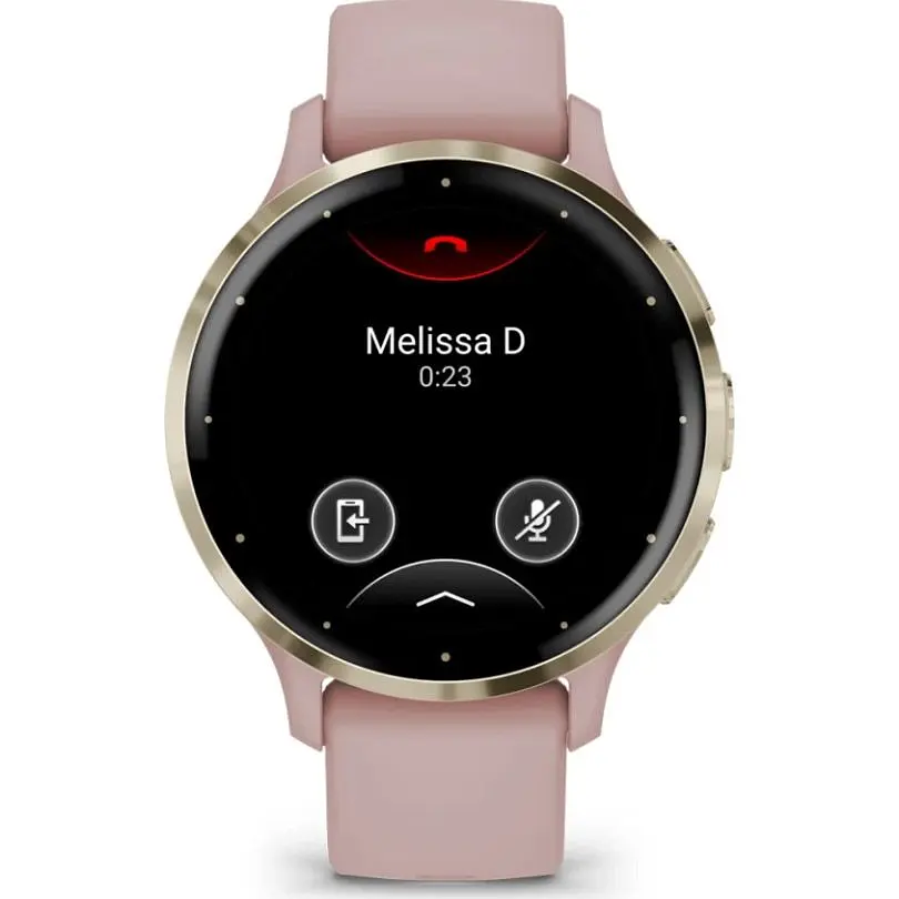 Смарт-годинник Garmin Venu 3S Soft Gold Stainless Steel Bezel with Dust Rose Case and Silicone Band (010-02785-03/53) [111835] - фото 6