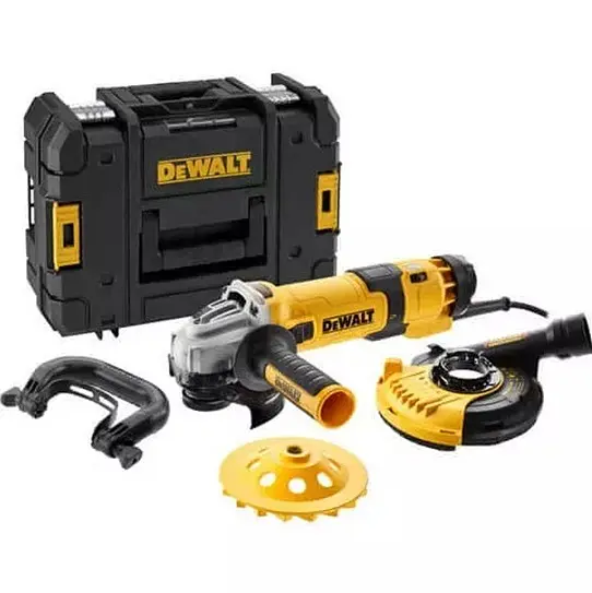 Шліфмашина кутова - болгарка мережева DeWalt DWE4257KT - фото 2