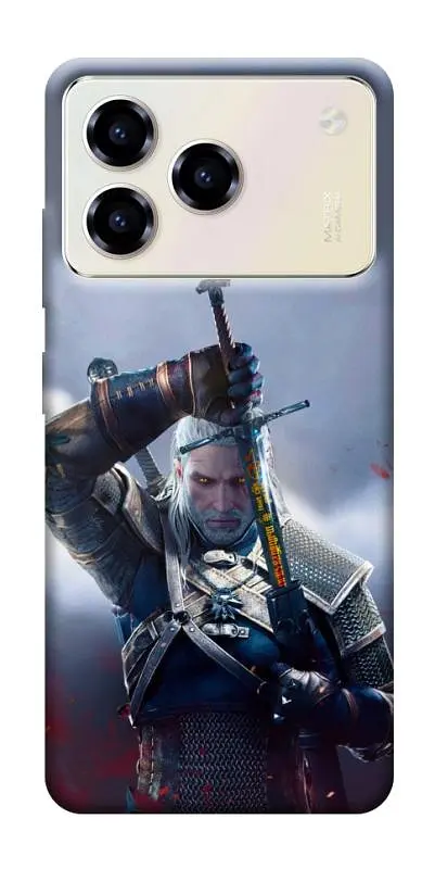 TPU чохол Demsky The witcher gerald для ZTE Blade A76
