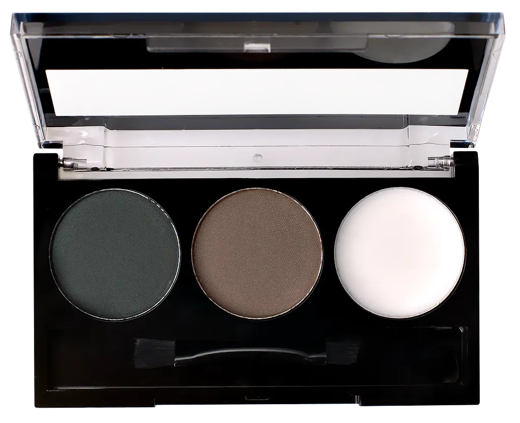 Набір для макіяжу брів LN Professional Brow Shadows Beauty Express Kit тон 02, 12 г - фото 2