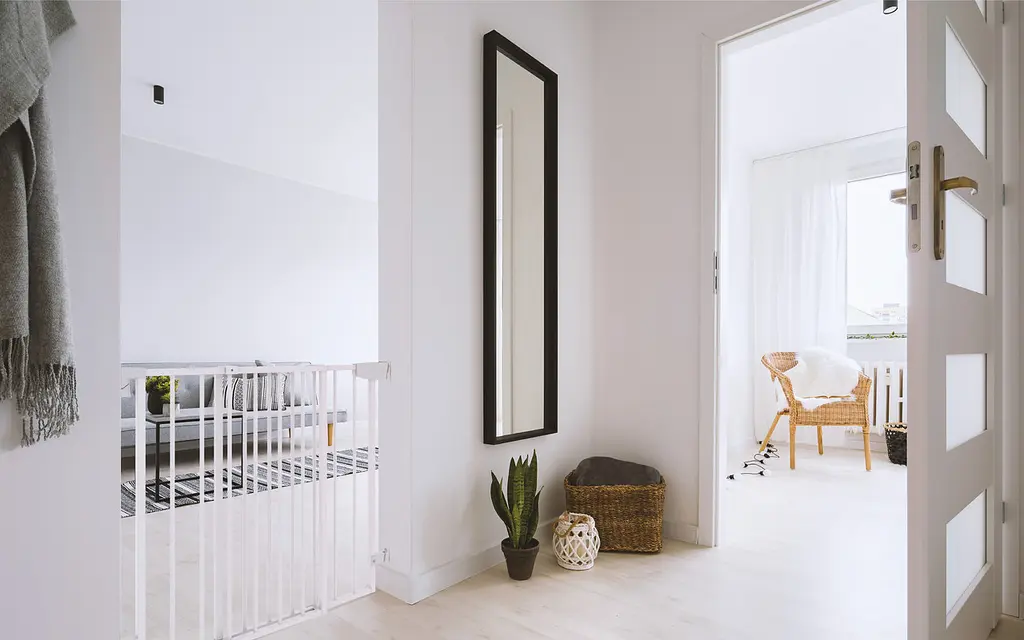 Бар’єр міжкімнатний-сходовий Tulano Guardian 1.0 White 70–104 см. - фото 3