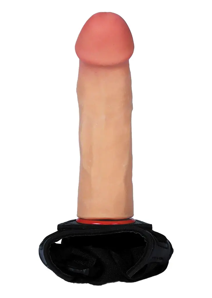 Страпон B - Series Real Proteza-Afrodyta Strap On-Loveclonex 6,5", 16 см (тілесний) - фото 2