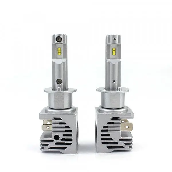 Лампа LED H1 радіатор+кулер 5000Lm M3 Pro /Philips ZES/25W/6000K/IP67/8-48v (2шт) 9міс.гарантія