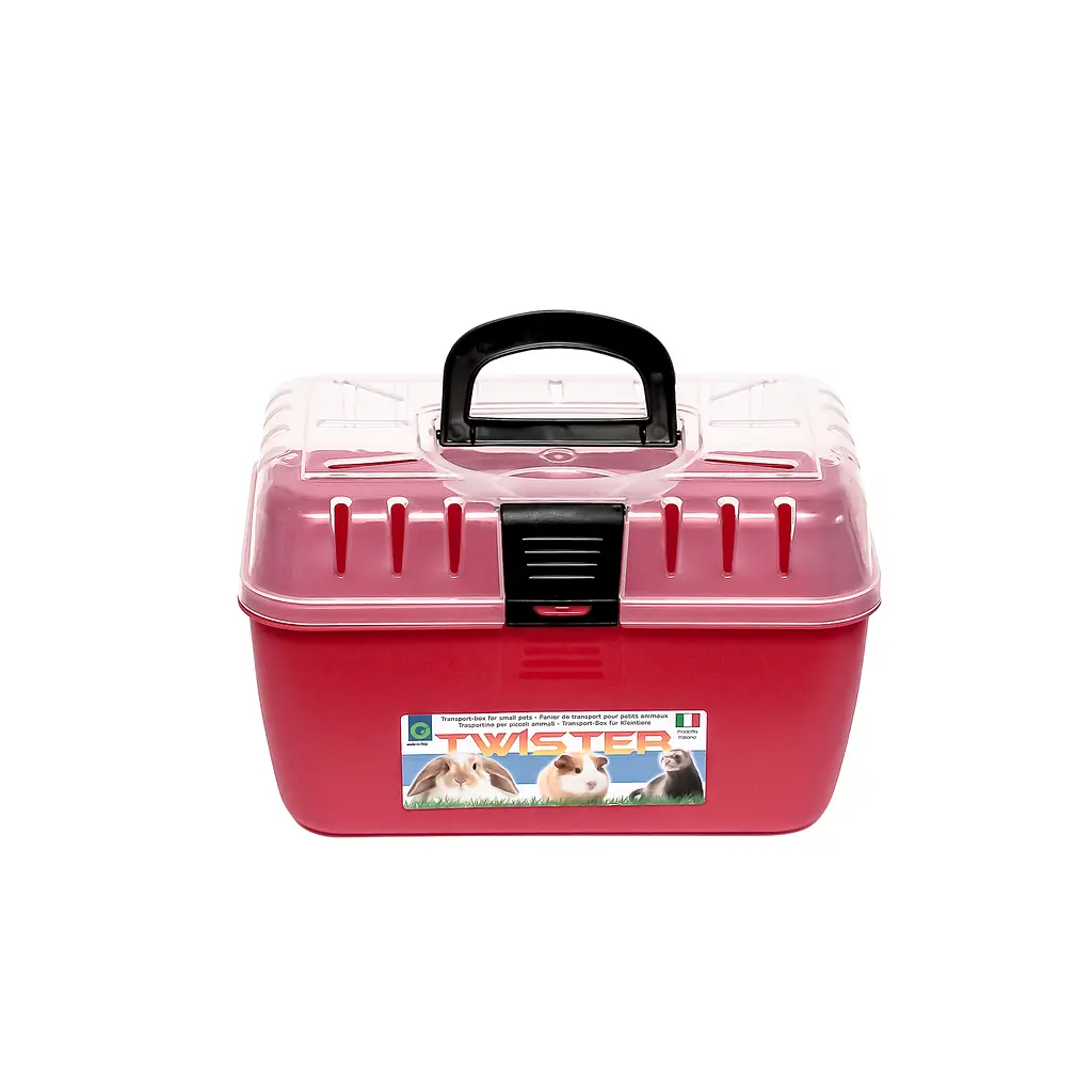 Переноска для гризунів Georplast Twister Small, 29×19×18 см, в асортименті - фото 3