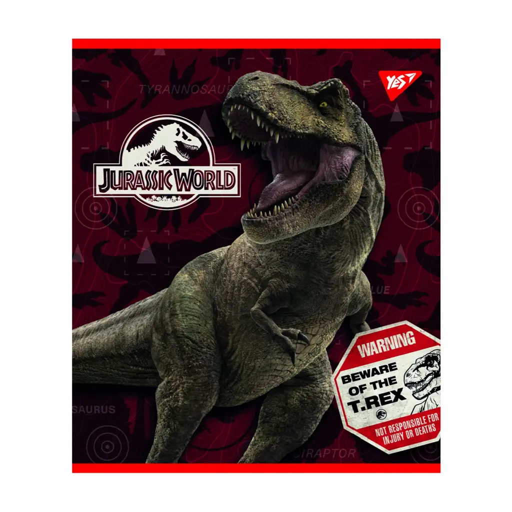 Зошит Yes А5 Jurassic world 18 аркушів клітинка (766809), в асортименті - фото 5