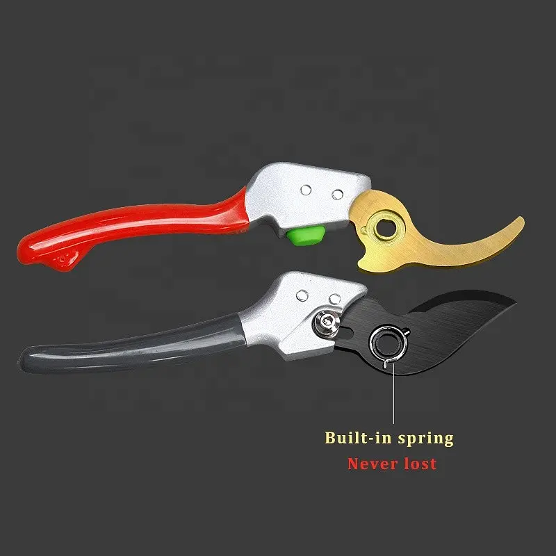 Профессиональный садовый секатор JRF-0103 для обрезки деревьев, кустов, роз - фото 9