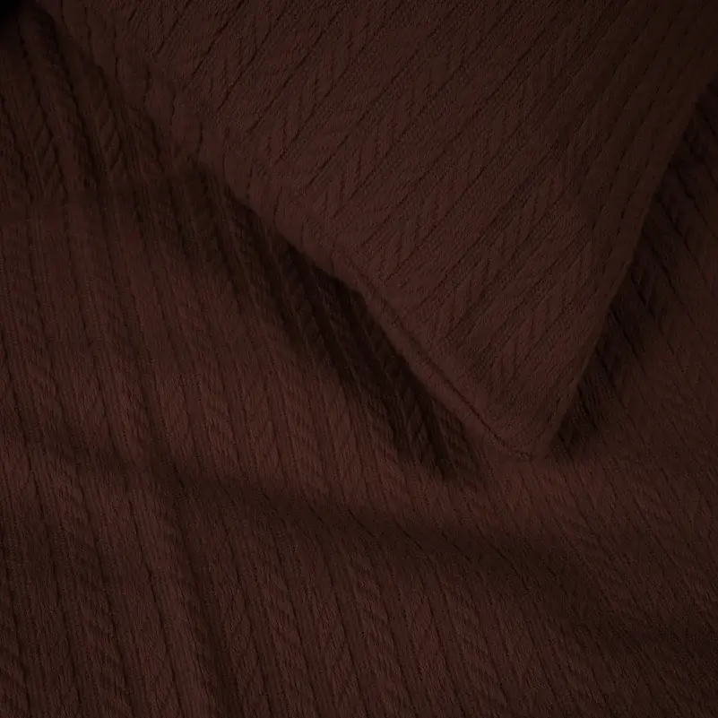 Покривало з наволочками MirSon 240 x 240 см №10-02 Arrowline Brown (2200011048062) - фото 3