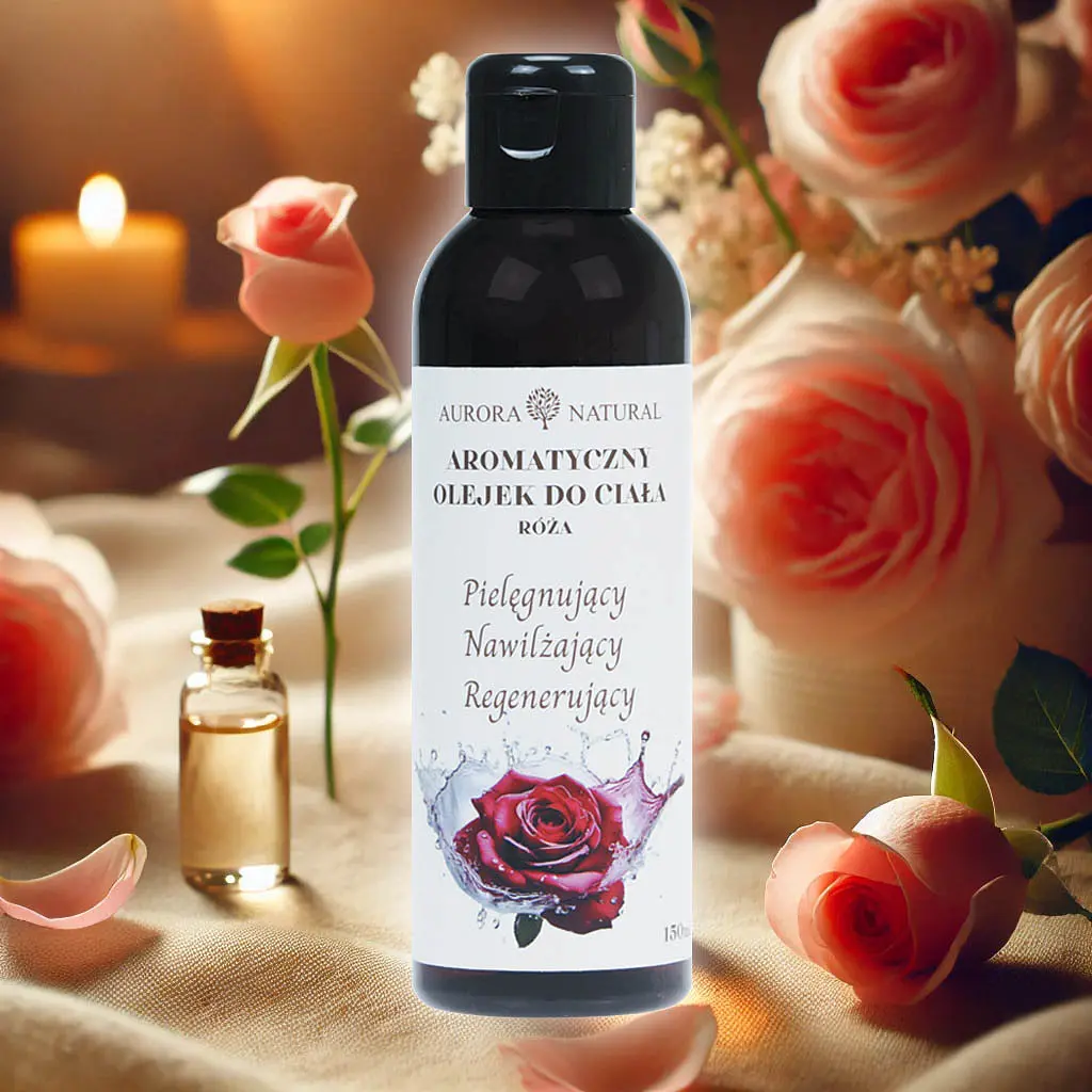 Масажне масло Aurora Naturals троянда 150 мл - фото 3