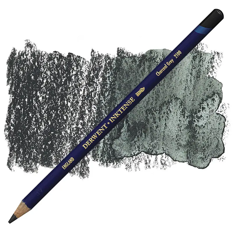 Олівець чорнильний Inktense (2100), Вугільно-сірий, Derwent