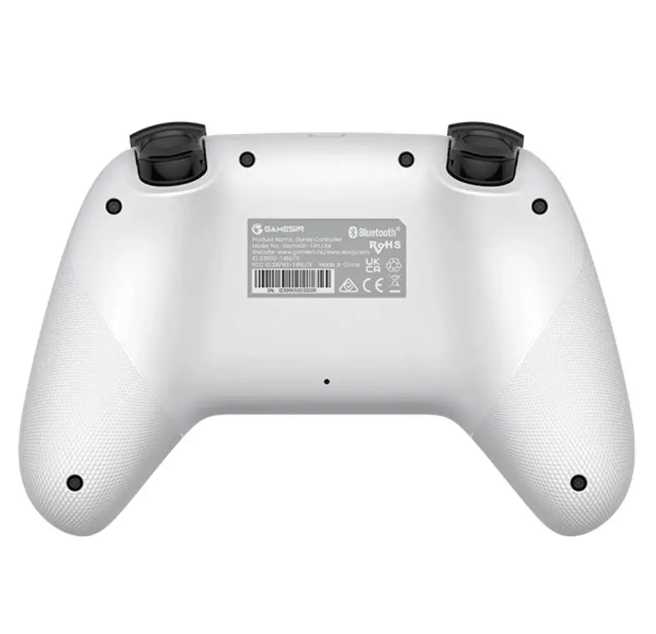 Геймпад Bluetooth джойстик GameSir T-4n Nova Lite Multiplatform Controller Bluetooth/2,4G/USB DualShock White - фото 3