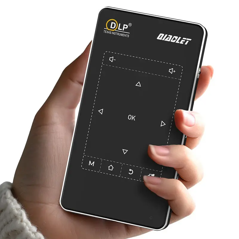Проектор 4k Android K95-DLP з аккумулятором 4500 mAh Black - фото 2