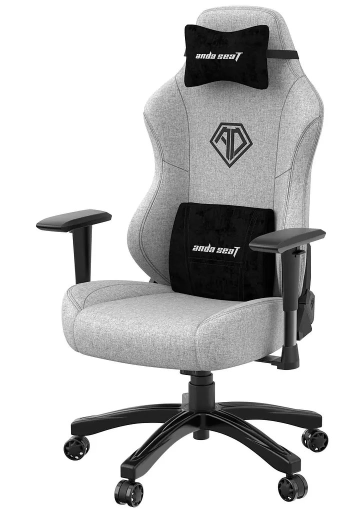 Ігрове крісло Anda Seat Phantom 3 L Grey (AD18Y-06-G-F) - фото 3
