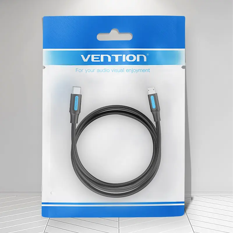 Кабель Vention COVBD USB-C - Micro-USB 0,5 м чорний (COVBD) - фото 14