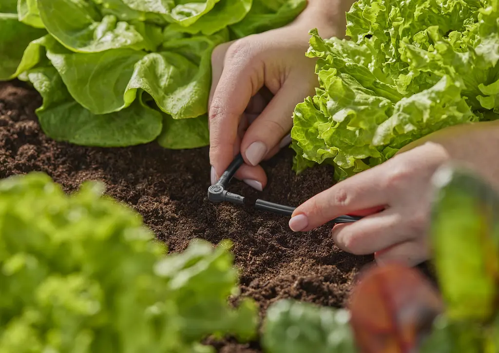З'єднувач L-подібний Gardena Micro-Drip-System для шлангів 4,6 мм, 10 шт (13212-20) - фото 2