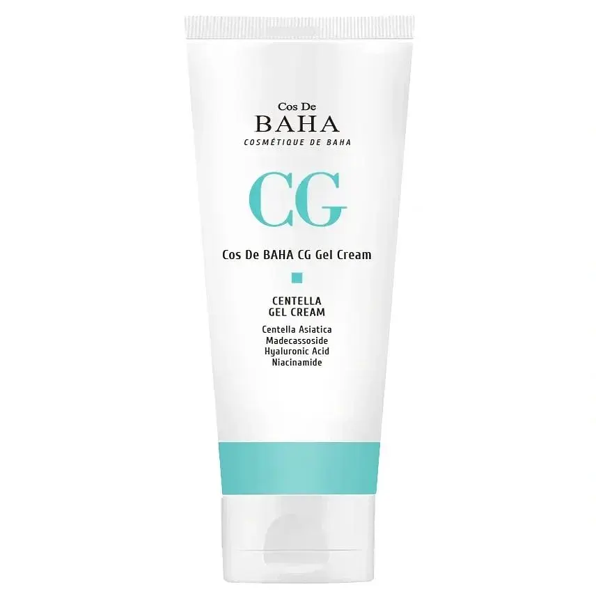Зволожувальний і відновлювальний гель-крем Cos De BAHA Centella Gel Cream 60 мл