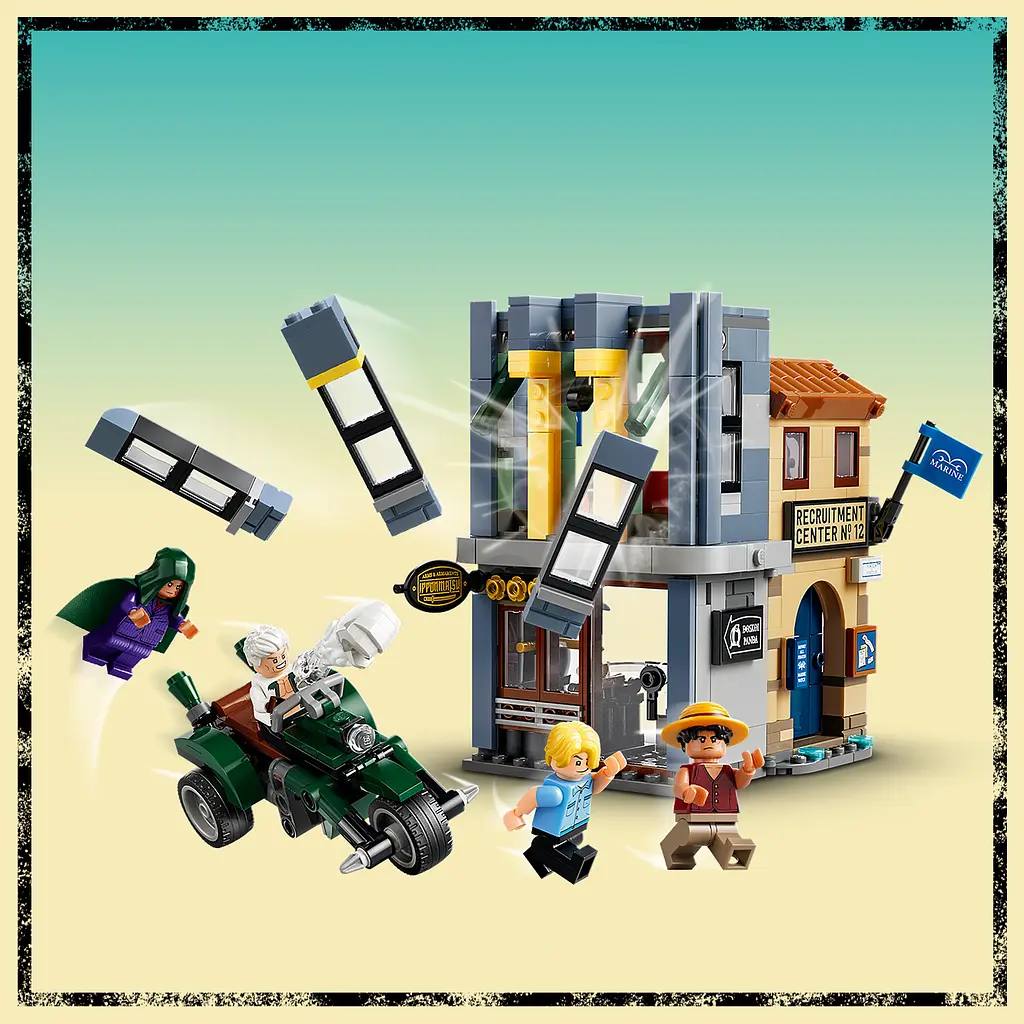Конструктор LEGO One Piece Сутичка з капітаном Смокером 547 ел. (75642) - фото 8