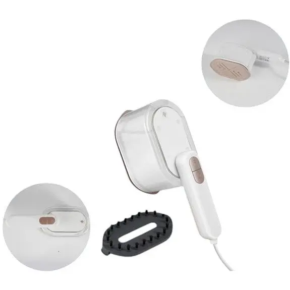 Відпарювач для одягу ручний XPRO KD 1104 дротовий вертикальний білий (40996-KD-1104) - фото 3