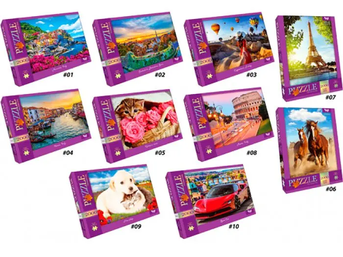 Пазли, Danko Toys (2000 ел.)