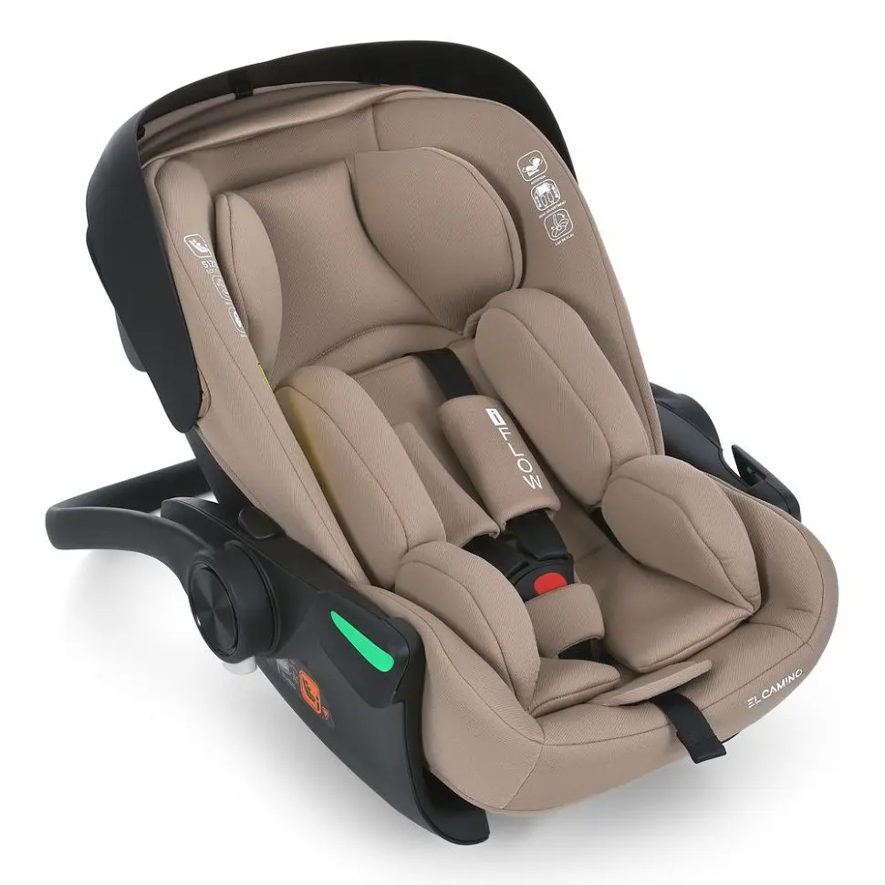 Автокрісло дитяче i-FLOW ME 1198 Beige - фото 5