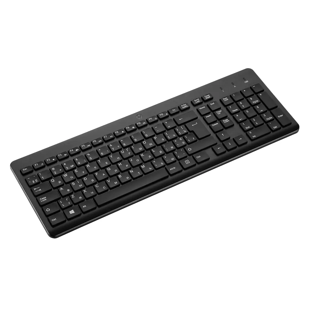 Клавіатура мембранна 220, 104key, WL, EN/UK, чорний HP teh0013824 - фото 7