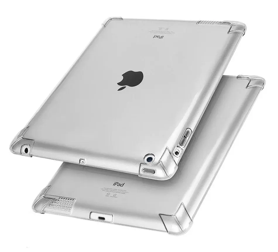 Силіконовий чохол бампер Primolux Silicone для планшета Apple iPad 2 / iPad 3 / iPad 4 Clear - фото 3