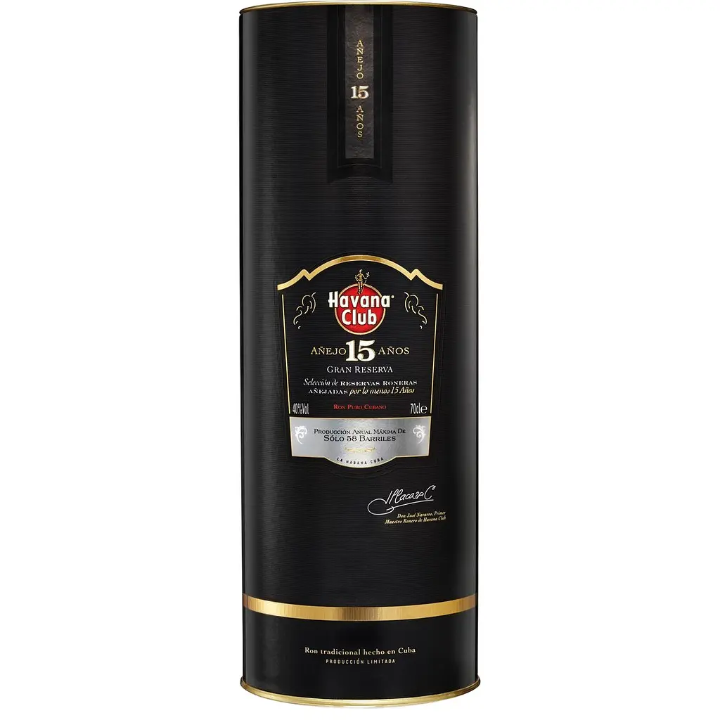 Ром Havana Club 15 yo Gran Reserva 40% 0.7 л у подарунковій упаковці - фото 3