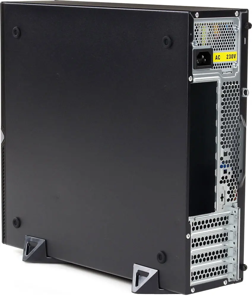 Корпус Casecom S-503 400W-80mm 2xUSB3.0+2xUSB2.0 SFF mATX Black - фото 5
