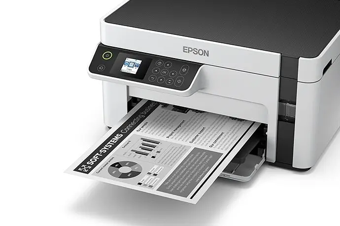 БФП ink mono A4 EcoTank M2110 32 ppm USB Ethernet Pigment Epson teh0015719 - фото 6