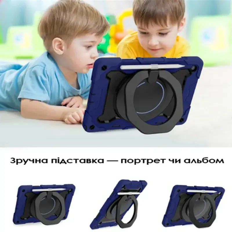 Чохол до планшета BeCover Armor Stand Samsung Galaxy Tab A11 Plus SM-X236B 11.0" Blue (713943) - фото 4